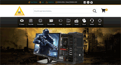 Desktop Screenshot of deltagoldinformatica.com.br